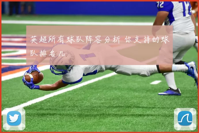 英超所有球队阵容分析 你支持的球队排名几