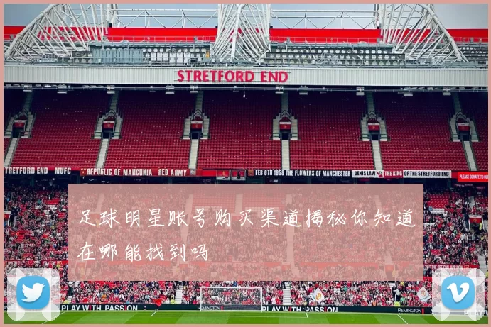 足球明星账号购买渠道揭秘你知道在哪能找到吗