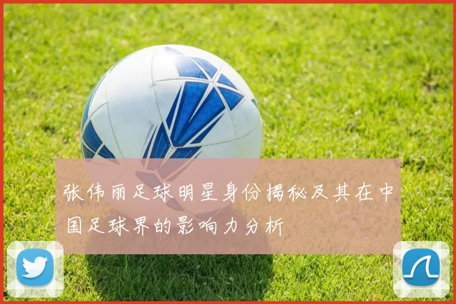 张伟丽足球明星身份揭秘及其在中国足球界的影响力分析