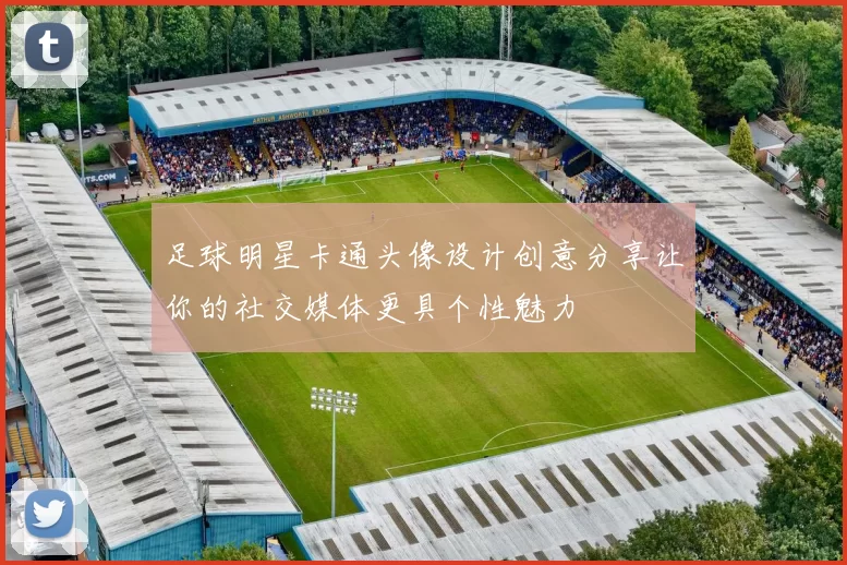 足球明星卡通头像设计创意分享让你的社交媒体更具个性魅力