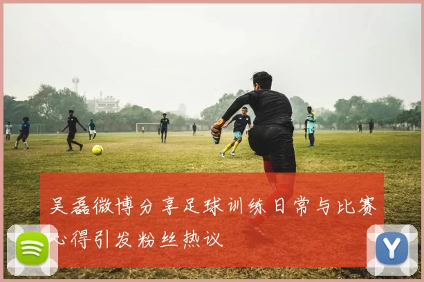 吴磊微博分享足球训练日常与比赛心得引发粉丝热议